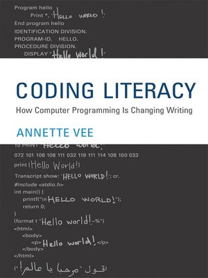 cover image of Coding Literacy